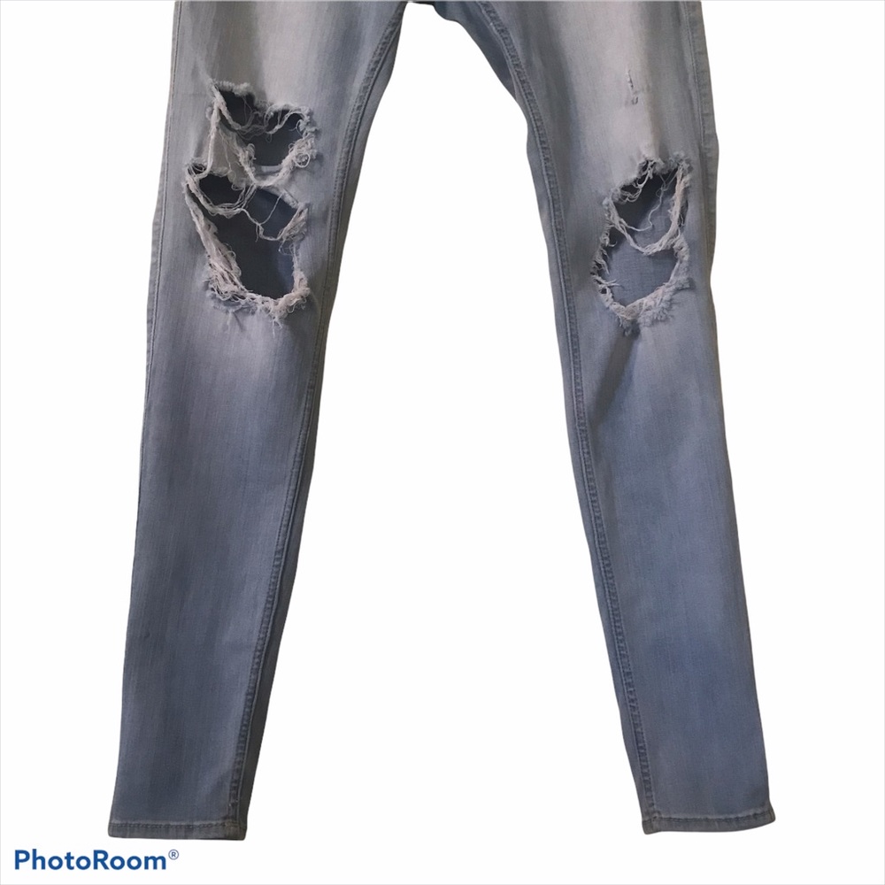 Hollister Distressed Skinny Jeans - Picture 6 of 12